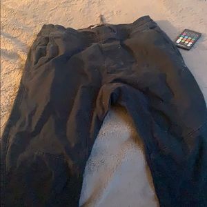 Hollister joggers black